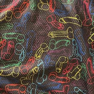 Rainbow penis muscle tank